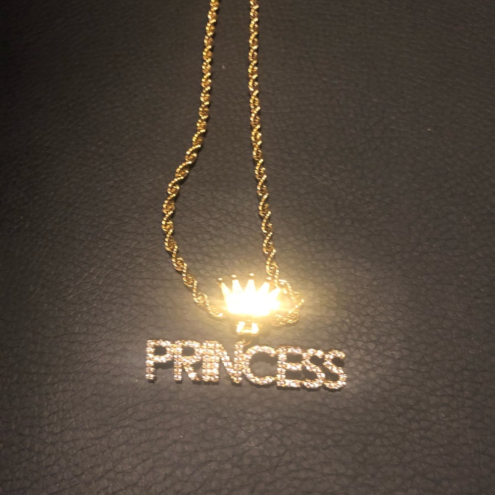 “ Princess “ customer crown necklace